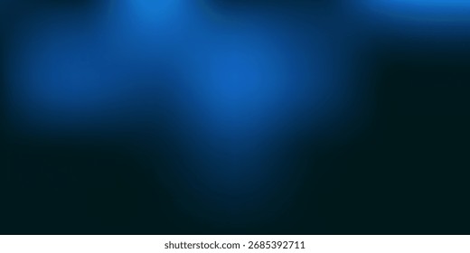 Luces de gradiente de color sobre fondo negro, textura de gradación de grano azul y rojo abstracto, Vector de fondo abstracto