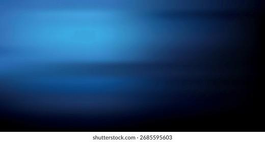 Luces de gradiente de color sobre fondo negro, textura abstracta de gradación de grano azul y rojo, Vector
