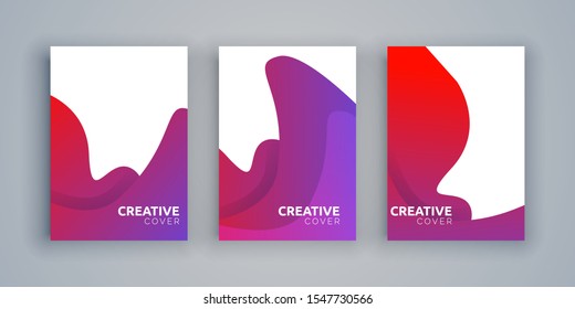 Color gradient pattern background, abstract geometric shape texture. Vector cover graphic design, geometric line minimal pattern background