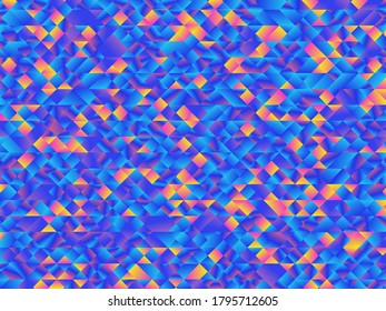 Farbverlauf-Polygonale Illustration, die aus Dreiecken besteht. Geometrischer Hintergrund. Dreieckiges Design für Ihre Visitenkarte, Ihr Banner, Ihr Flyer, Ihr Design