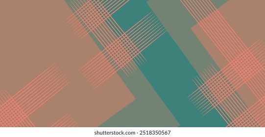 Plano de fundo do pôster de gradiente de cor . Decoração de parede retro, forma geométrica. arte para interior, decorativo, banner, capa, cartão.