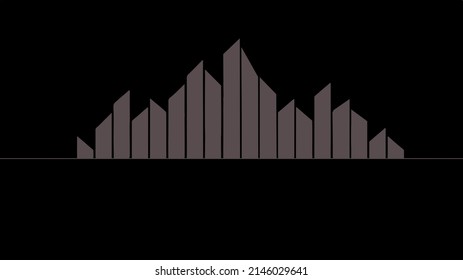 Color graphic design landscape background 
