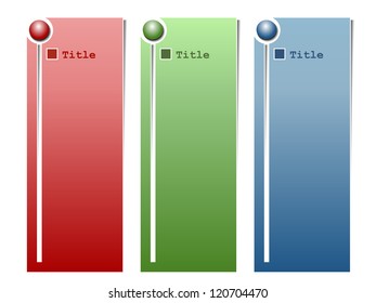 Color graphics suitable as a basis for creating brochures, text fields in electronic media