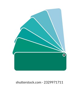 color green palette. Vector illustration. EPS 10.