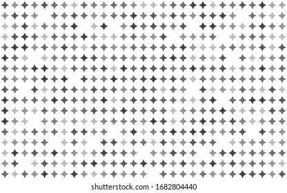 Color Grey style Shape rhombus. with elements small and large of different color. suitable design for Paper, Fabric & Cloth Template. Vector Illustration