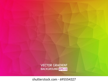 Color Grid Crystal Background, Creative Design Templates. Vector illustration.