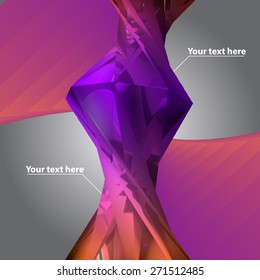 Color growing 3D element