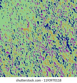 Color Grunge Background. Abstract Colorful Vector Texture with Scratched Lines, Spots and Blobs for Banner, Card, Wallpaper. Modern Rough Multicolor Background with Different Elements.