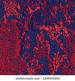 Color Grunge Background. Abstract Colorful Vector Texture with Scratched Lines, Spots and Blobs for Web Applications, Wallpaper, Print. Vintage Rough Multicolor Pattern with Different Elements.
