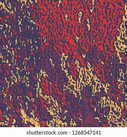 Color Grunge Background. Abstract Colorful Vector Texture with Scratched Lines, Spots and Blobs for Banner, Card, Wallpaper. Modern Rough Multicolor Background with Different Elements.