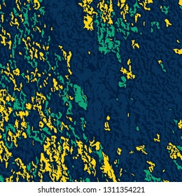 Color Grunge Background. Abstract Colorful Vector Texture with Scratched Lines, Spots and Blobs for Web Applications, Wallpaper, Print. Modern Rough Multicolor Pattern with Different Elements.