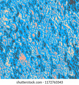 Color Grunge Background. Abstract Multicolor Texture with Scratched Lines, Spots and Blobs for Wallpaper, Print, Card. Retro Rough Colored Pattern with Different Elements.