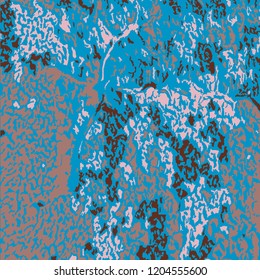 Color Grunge Background. Abstract Multicolor Texture with Scratched Lines, Spots and Blobs for Banner, Card, Wallpaper. Modern Rough Colored Pattern with Different Elements. 