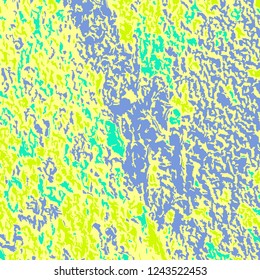 Color Grunge Background. Abstract Multicolor Texture with Scratched Lines, Spots and Blobs for Web Applications, Banner, Card. Trendy Rough Colored Pattern with Different Elements.