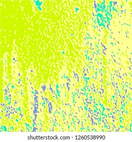 Color Grunge Background. Abstract Multicolor Vector Texture with Scratched Lines, Spots and Blobs for Web Applications, Banner, Card. Modern Rough Colored Pattern with Different Elements.