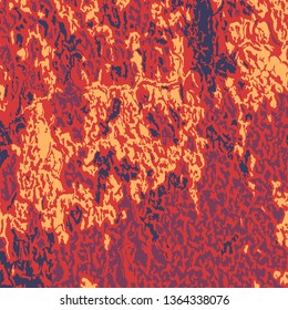 Color Grunge Background. Abstract Multicolor Texture with Scratched Lines, Spots and Blobs for Web Applications, Wallpaper, Print. Retro Rough Colored Pattern with Different Elements.