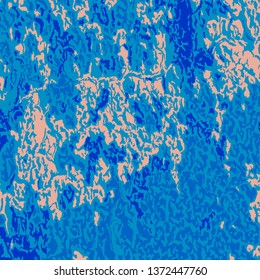 Color Grunge Background. Abstract Multicolor Vector Texture with Scratched Lines, Spots and Blobs for Banner, Card, Wallpaper. Vintage Rough Colored Background with Different Elements.