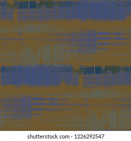 Color Grunge Background. Abstract Scratched Texture with Ragged Brushstrokes. Scribbled Grunge Pattern for Cotton, Print, Calico. Colorful Vector Background for your Design.