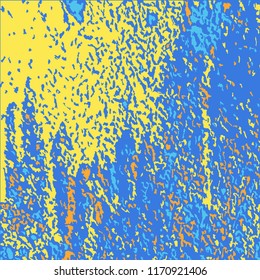 Color Grunge Pattern. Abstract Colorful Vector Texture with Scratched Lines, Spots and Blobs for Wallpaper, Print, Card. Retro Rough Multicolor Background with Different Elements.
