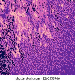 Color Grunge Pattern. Abstract Colorful Vector Texture with Scratched Lines, Spots and Blobs for Print, Card, Banner. Vintage Rough Multicolor Pattern with Different Elements.