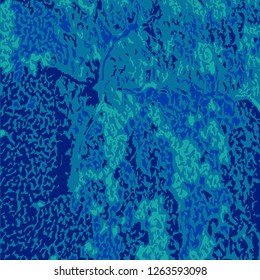 Color Grunge Pattern. Abstract Colorful Vector Texture with Scratched Lines, Spots and Blobs for Web Applications, Wallpaper, Print. Modern Rough Multicolor Pattern with Different Elements.