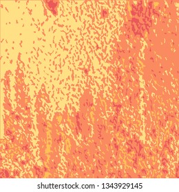 Color Grunge Pattern. Abstract Colorful Vector Texture with Scratched Lines, Spots and Blobs for Web Applications, Banner, Card. Trendy Rough Multicolor Background with Different Elements.
