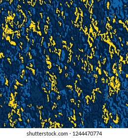 Color Grunge Pattern. Abstract Multicolor Texture with Scratched Lines, Spots and Blobs for Wallpaper, Print, Card. Modern Rough Colored Pattern with Different Elements. 