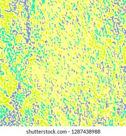 Color Grunge Pattern. Abstract Multicolor Vector Texture with Scratched Lines, Spots and Blobs for Wallpaper, Print, Card. Retro Rough Colored Pattern with Different Elements.