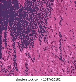 Color Grunge Pattern. Abstract Multicolor Vector Texture with Scratched Lines, Spots and Blobs for Web Applications, Banner, Card. Modern Rough Colored Background with Different Elements.