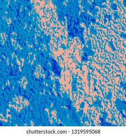 Color Grunge Pattern. Abstract Multicolor Texture with Scratched Lines, Spots and Blobs for Print, Card, Banner. Modern Rough Colored Pattern with Different Elements. 