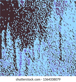 Color Grunge Pattern. Abstract Multicolor Vector Texture with Scratched Lines, Spots and Blobs for Card, Print, Mobile Applications. Trendy Rough Colored Pattern with Different Elements. 