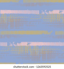 Color Grunge Pattern. Abstract Scratched Texture with Ragged Brushstrokes. Scribbled Grunge Rapport for Cotton, Calico, Textile. Colorful Vector Background for your Design.