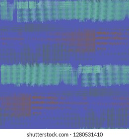 Color Grunge Pattern. Abstract Scratched Texture with Ragged Brushstrokes. Scribbled Grunge Motif for Wallpaper, Print, Textile. Colorful Vector Background for your Design.