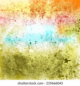 Color Grunge Texture For Your Design. EPS10 vector.