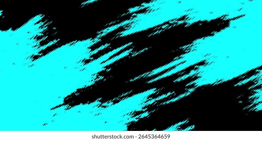 Color grunge turquoise background. Halftone elements. Texture of spots, stains, ink, dots, scratches. Vintage damaged cyan design backdrop. Abstract aged green wall.Eps 10
