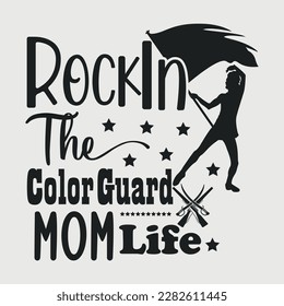 Color Guard SVG Printable Vector Design