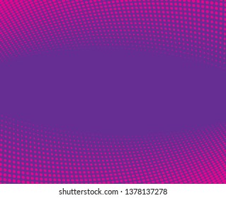 Color halftone background
