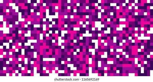 Color Halftone Background. Abstract Digital Texture with Color Squares for Print, Banner, Card, Web and Mobile Applications. Retro Tech Halftone