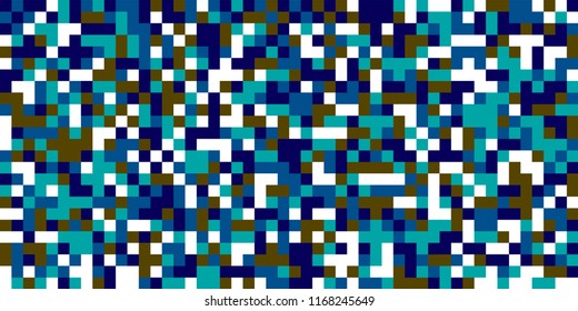 Color Halftone Background. Abstract Digital Texture with Color Squares for Print, Banner, Card, Web and Mobile Applications. Modern Tech Halftone