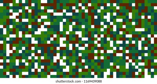Color Halftone Background. Abstract Digital Texture with Color Squares for Print, Banner, Card, Web and Mobile Applications. Trendy Tech Halftone