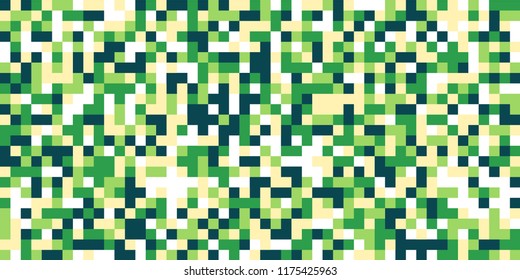 Color Halftone Background. Abstract Digital Texture with Color Squares for Print, Banner, Card, Web and Mobile Applications. Trendy Tech Halftone