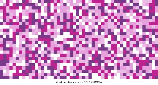 Color Halftone Background. Abstract Digital Texture with Color Squares for Print, Banner, Card, Web and Mobile Applications. Retro Tech Halftone Pattern with Color Pixels. Vector Texture.