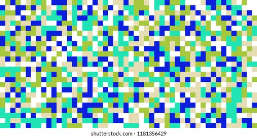 Color Halftone Background. Abstract Digital Texture with Color Squares for Print, Banner, Card, Web and Mobile Applications. Vintage Tech Halftone