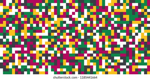 Color Halftone Background. Abstract Digital Texture with Color Squares for Print, Banner, Card, Web and Mobile Applications. Trendy Tech Halftone