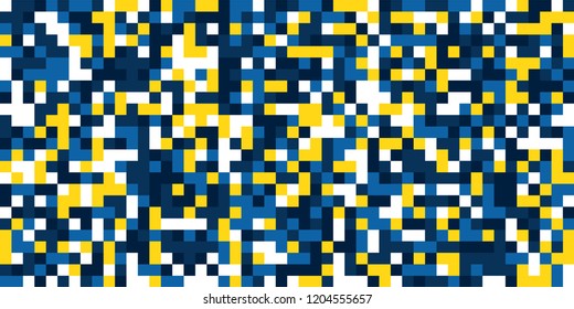 Color Halftone Background. Abstract Digital Texture with Color Squares for Print, Banner, Card, Web and Mobile Applications. Retro Tech Halftone