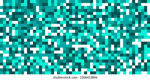 Color Halftone Background. Abstract Digital Texture with Color Squares for Print, Banner, Card, Web and Mobile Applications. Trendy Tech Halftone