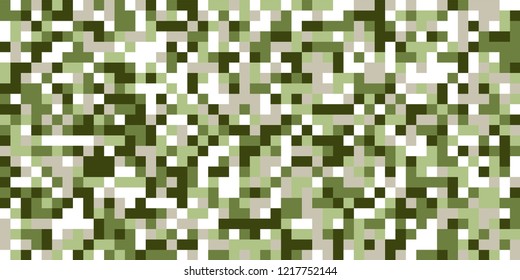 Color Halftone Background. Abstract Digital Texture with Color Squares for Print, Banner, Card, Web and Mobile Applications. Modern Tech Halftone Pattern with Color Pixels. Vector Texture.