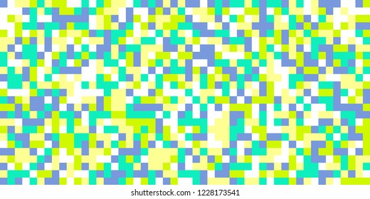 Color Halftone Background. Abstract Digital Texture with Color Squares for Print, Banner, Card, Web and Mobile Applications. Vintage Tech Halftone