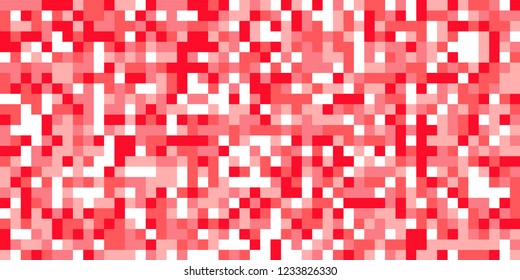 Color Halftone Background. Abstract Digital Texture with Color Squares for Print, Banner, Card, Web and Mobile Applications. Trendy Tech Halftone