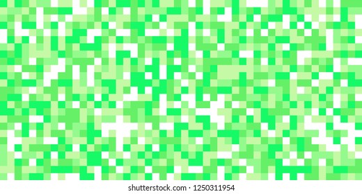 Color Halftone Background. Abstract Digital Texture with Color Squares for Print, Banner, Card, Web and Mobile Applications. Vintage Tech Halftone Pattern with Color Pixels. Vector Texture.